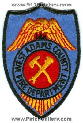 West Adams County Fire Department Patch (Colorado)
[b]Scan From: Our Collection[/b]
