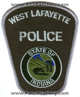West Lafayette Police Department (Indiana)
Scan By: PatchGallery.com
Keywords: dept.