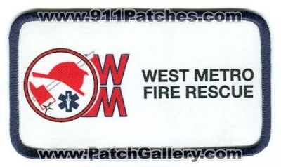 West Metro Fire Rescue Department Patch (Colorado) (Confirmed)
[b]Scan From: Our Collection[/b]
Keywords: dept.