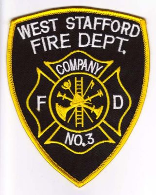West Stafford Fire Dept Company No 3
Thanks to Michael J Barnes for this scan.
Keywords: connecticut department number fd