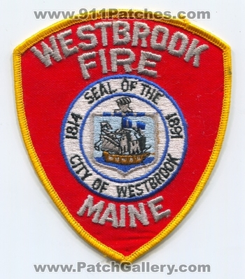 Westbrook Fire Department Patch (Maine)
Scan By: PatchGallery.com
Keywords: dept.