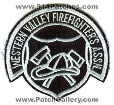 Western Valley FireFighters Association Patch (Colorado)
[b]Scan From: Our Collection[/b]
Keywords: assn.