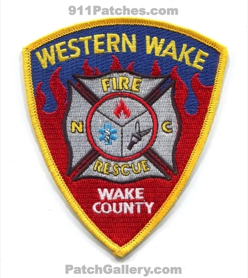 Western Wake Fire Rescue Department Patch (North Carolina)
Scan By: PatchGallery.com
Keywords: dept. county co.