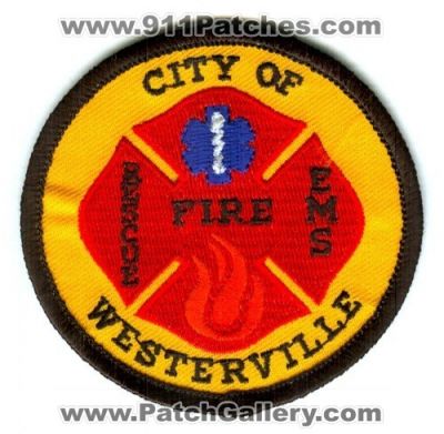 Westerville Fire Department Patch (Ohio)
Scan By: PatchGallery.com
Keywords: rescue ems dept. city of