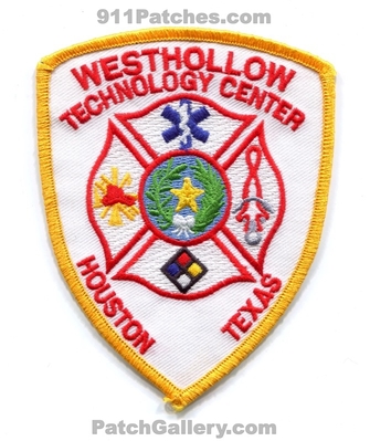 Westhollow Technology Center Houston Fire Department Patch (Texas)
Scan By: PatchGallery.com
Keywords: shell oil company co. gas petroleum refinery industrial plant emergency response team ert hazardous materials hazmat haz-mat dept. ems