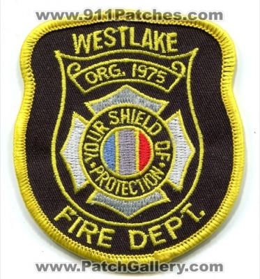 Westlake Fire Department (Texas)
Scan By: PatchGallery.com
Keywords: dept.