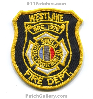 Westlake Fire Department Patch (Texas)
Scan By: PatchGallery.com
Keywords: dept. org. 1975 your shield of protection