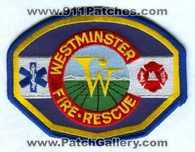 Westminster Fire Rescue Patch (Colorado)
[b]Scan From: Our Collection[/b]
Keywords: colorado