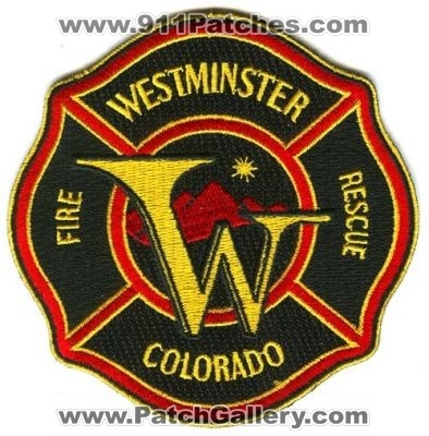 Westminster Fire Rescue Patch (Colorado)
[b]Scan From: Our Collection[/b]
