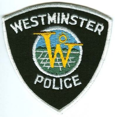 Westminster Police (Colorado)
Scan By: PatchGallery.com
