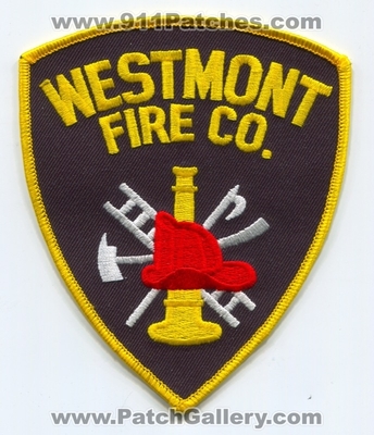 Westmont Fire Company Patch (New Jersey)
Scan By: PatchGallery.com
Keywords: co. department dept.
