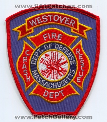 Westover Air Force Base AFB Crash Fire Rescue CFR Department Patch USAF Military Patch (Massachusetts)
Scan By: PatchGallery.com
Keywords: a.f.b. c.f.r. dept. arff aircraft airport firefighter firefighting dept. of defense dod