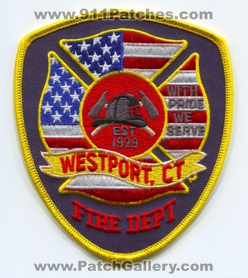 Westport Fire Department Patch (Connecticut)
Scan By: PatchGallery.com
Keywords: dept. wfd ct with pride we serve
