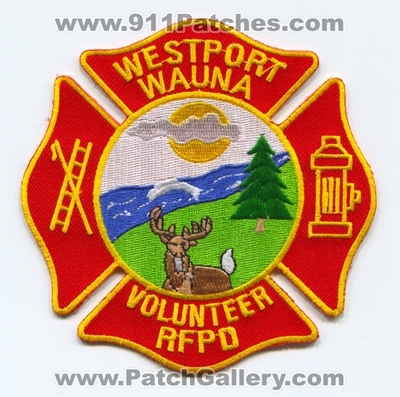 Westport Wauna Volunteer Rural Fire Protection District Patch (Oregon)
Scan By: PatchGallery.com
Keywords: vol. rfpd prot. dist. department dept.