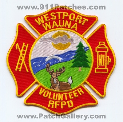 Westport Wauna Volunteer Rural Fire Protection District Patch (Oregon)
Scan By: PatchGallery.com
Keywords: vol. rfpd prot. dist. department dept.