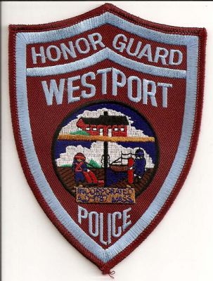 Westport Police Honor Guard
Thanks to EmblemAndPatchSales.com for this scan.
Keywords: massachusetts