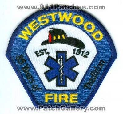 Westwood Fire Department 85 Years (California)
Scan By: PatchGallery.com
Keywords: dept.