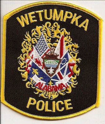 Wetumpka Police
Thanks to EmblemAndPatchSales.com for this scan.
Keywords: alabama