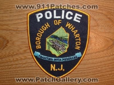 Wharton Police Department (New Jersey)
Picture By: PatchGallery.com
Keywords: borough of dept. n.j.