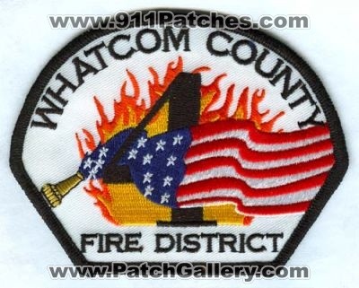 Whatcom County Fire District 4 (Washington)
Scan By: PatchGallery.com
Keywords: co. dist. number no. #4 department dept.
