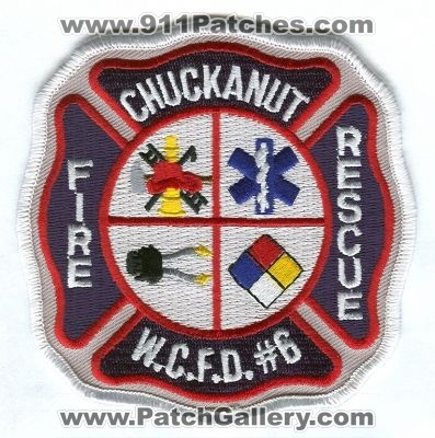 Whatcom County Fire District 6 Chuckanut (Washington)
Scan By: PatchGallery.com
Keywords: co. dist. number no. #6 department dept. rescue w.c.f.d. wcfd
