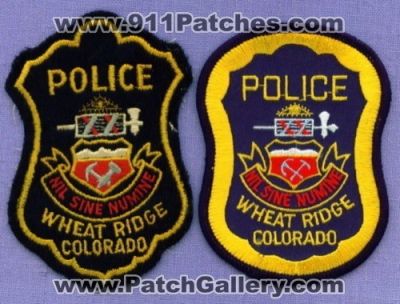 Wheat Ridge Police Department (Colorado)
Thanks to apdsgt for this scan.
Keywords: dept.