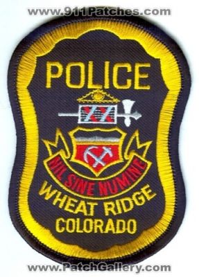 Wheat Ridge Police Department (Colorado)
Scan By: PatchGallery.com
