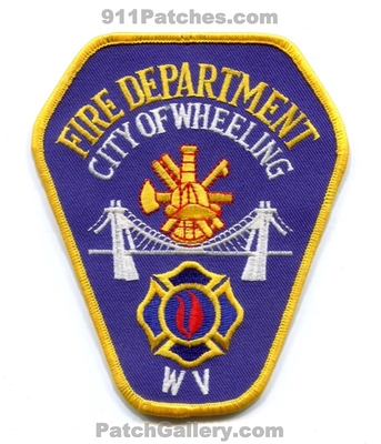 Wheeling Fire Department Patch (West Virginia)
Scan By: PatchGallery.com
Keywords: city of dept. wv
