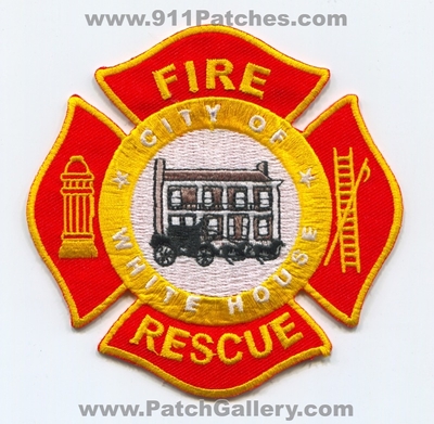 White House Fire Rescue Department Patch (Tennessee)
Scan By: PatchGallery.com
Keywords: city of whitehouse dept.