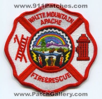 White Mountain Apache Fire and Rescue Department (Arizona)
Scan By: PatchGallery.com
Keywords: & dept.