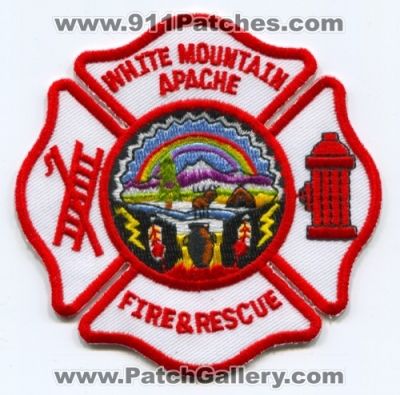 White Mountain Apache Fire and Rescue Department (Arizona)
Scan By: PatchGallery.com
Keywords: & dept.