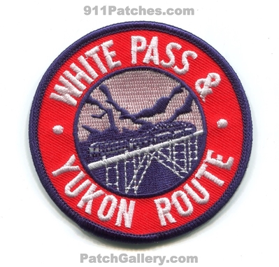 White Pass and Yukon Route Railway Patch (Alaska)
Scan By: PatchGallery.com
Keywords: railroad rr train