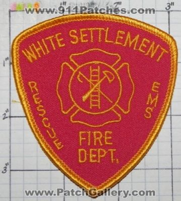 White Settlement Fire Department (Texas)
Thanks to swmpside for this picture.
Keywords: dept. rescue ems