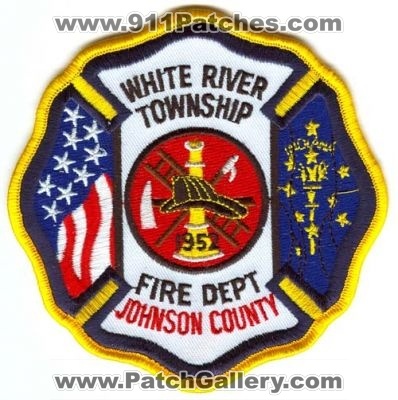 White River Township Fire Dept Patch (Indiana)
[b]Scan From: Our Collection[/b]
Keywords: department johnson county