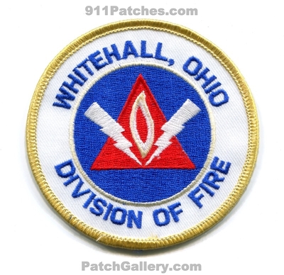 Whitehall Division of Fire Department Patch (Ohio)
Scan By: PatchGallery.com
Keywords: div. dept.