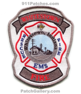 Whitestown Fire Rescue Department Patch (Indiana)
Scan By: PatchGallery.com
Keywords: ems dept.