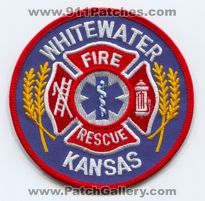 Whitewater Fire Rescue Department Patch (Kansas)
Scan By: PatchGallery.com
Keywords: dept.