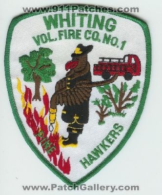 Whiting Volunteer Fire Company Number 1 (New Jersey)
Thanks to Mark C Barilovich for this scan.
Keywords: vol. co. no. #1 pine hawkers