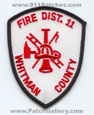 Whitman County Fire District 11 Patch (Washington)
Scan By: PatchGallery.com
Keywords: co. dist. number no. #11 department dept.
