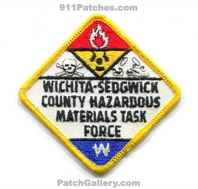 Wichita Sedgwick County Fire Department HazMat Task Force Patch (Kansas)
Scan By: PatchGallery.com
Keywords: co. dept. haz-mat hazardous materials hmtf