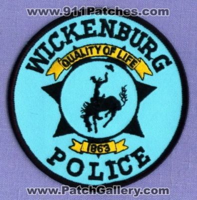 Wickenburg Police Department (Arizona)
Thanks to apdsgt for this scan.
Keywords: dept.