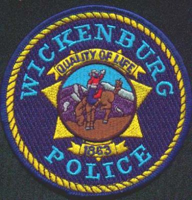 Wickenburg Police
Thanks to EmblemAndPatchSales.com for this scan.
Keywords: arizona