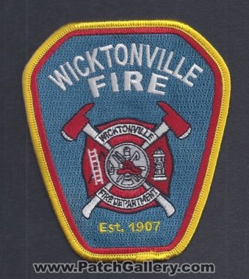 Wicktonville Fire Department (California)
Thanks to Paul Howard for this scan.
Keywords: dept.