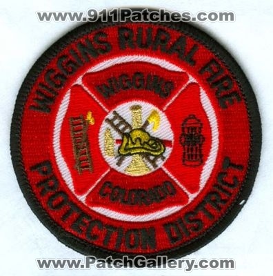 Wiggins Rural Fire Protection District Patch (Colorado)
[b]Scan From: Our Collection[/b]
