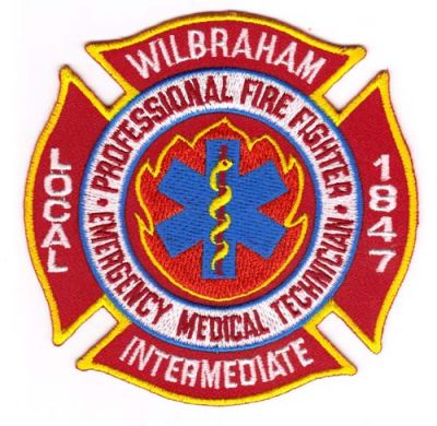 Wilbraham Fire EMT Intermediate Local 1847
Thanks to Michael J Barnes for this scan.
Keywords: massachusetts professional fighter emergency medical technician iaff