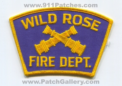 Wild Rose Fire Department Patch (Wisconsin)
Scan By: PatchGallery.com
Keywords: dept.