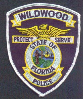 Wildwood Police
Thanks to EmblemAndPatchSales.com for this scan.
Keywords: florida
