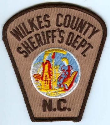 Wilkes County Sheriff's Dept (North Carolina)
Scan By: PatchGallery.com
Keywords: sheriffs department