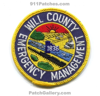 Will County Emergency Management Patch (Illinois)
Scan By: PatchGallery.com
