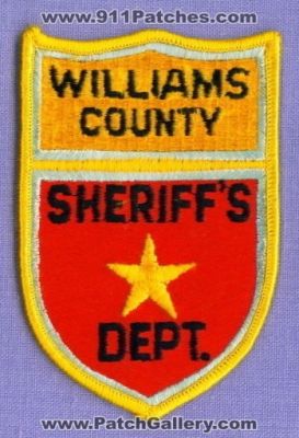 Williams County Sheriff's Department (North Dakota)
Thanks to apdsgt for this scan.
Keywords: sheriffs dept.